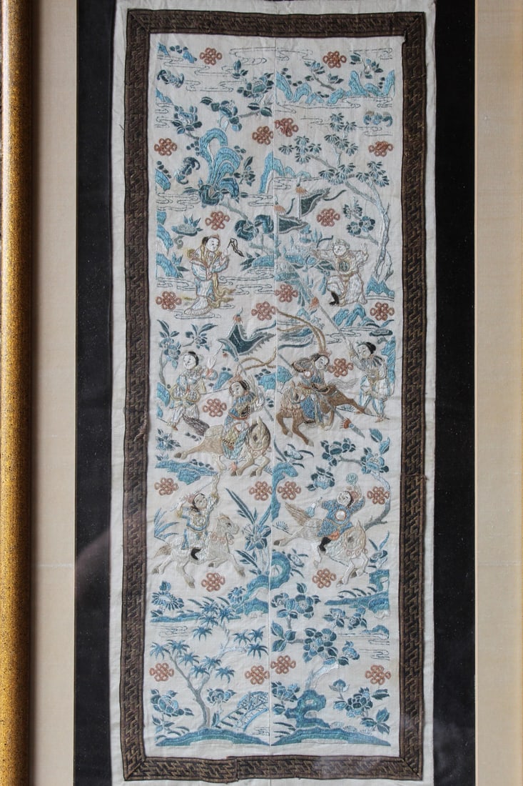 Chinese Silk Embroidery Panel (1 of 7)