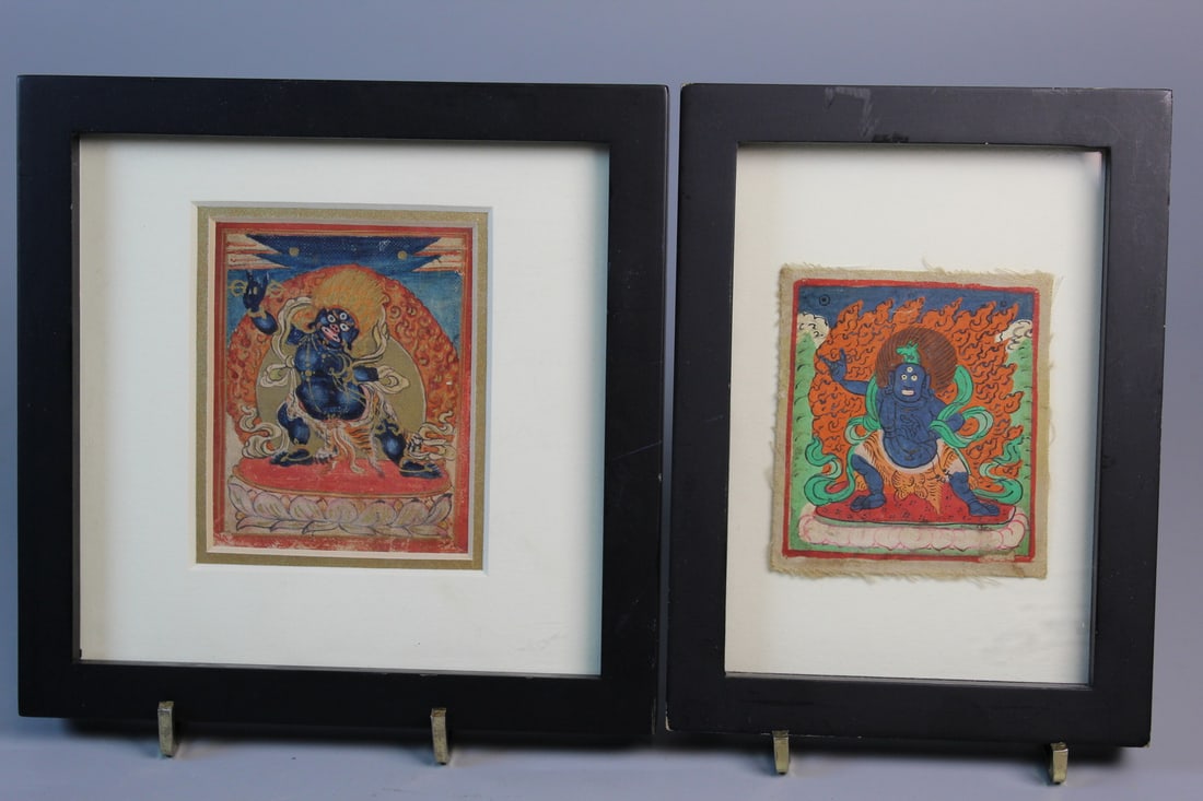 Two Tibetan Pocket Thangkas (1 of 6)