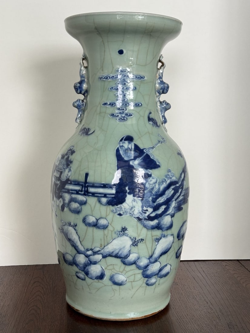 Chinese Blue and White Porcelain Vase (1 of 4)