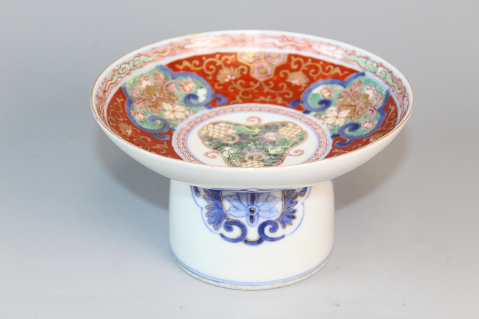 Japanese Porcelain Stem Dish (1 of 7)