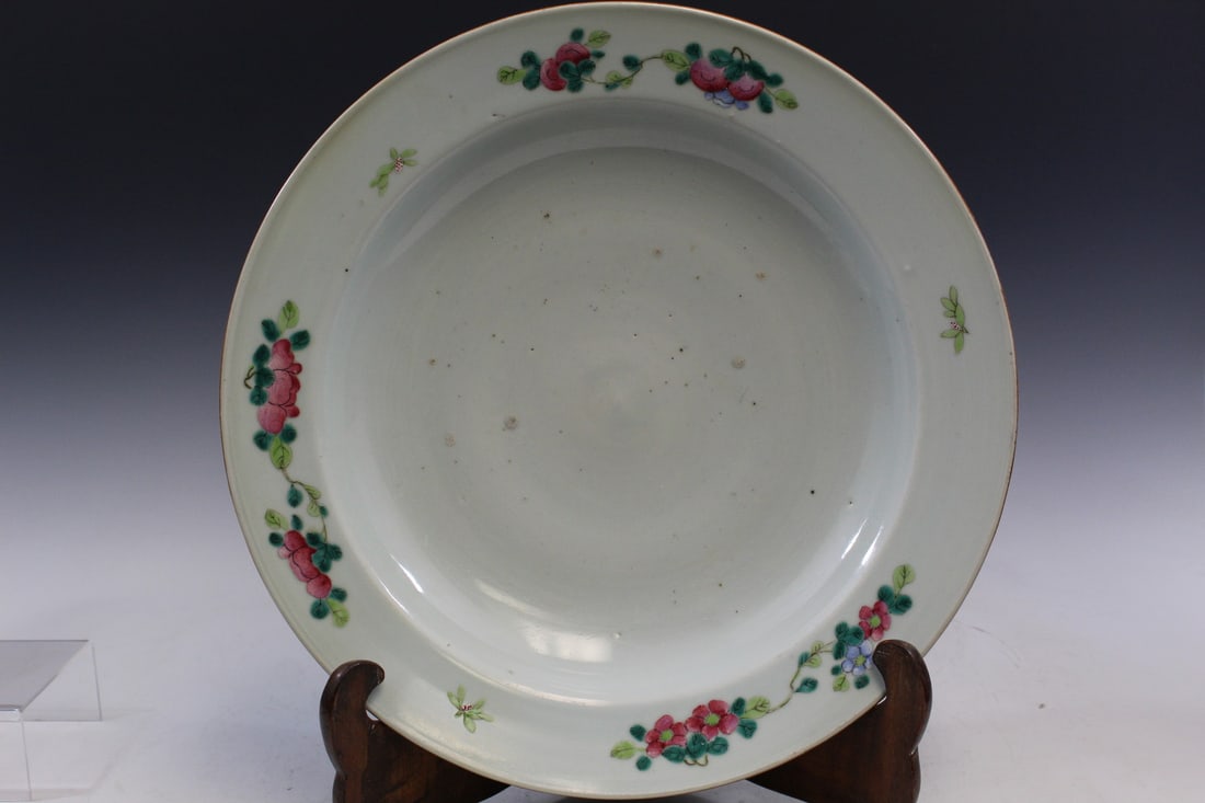 Chinese Famille Rose Porcelain Charger (1 of 7)