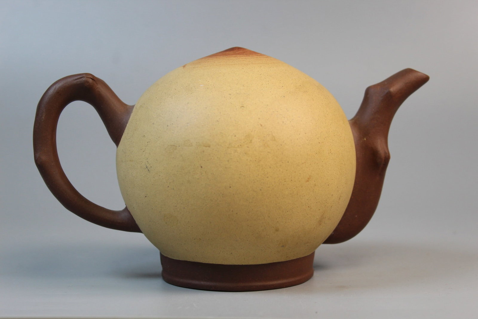 Chinese Yixing Peach Water Dropper (1 of 5)