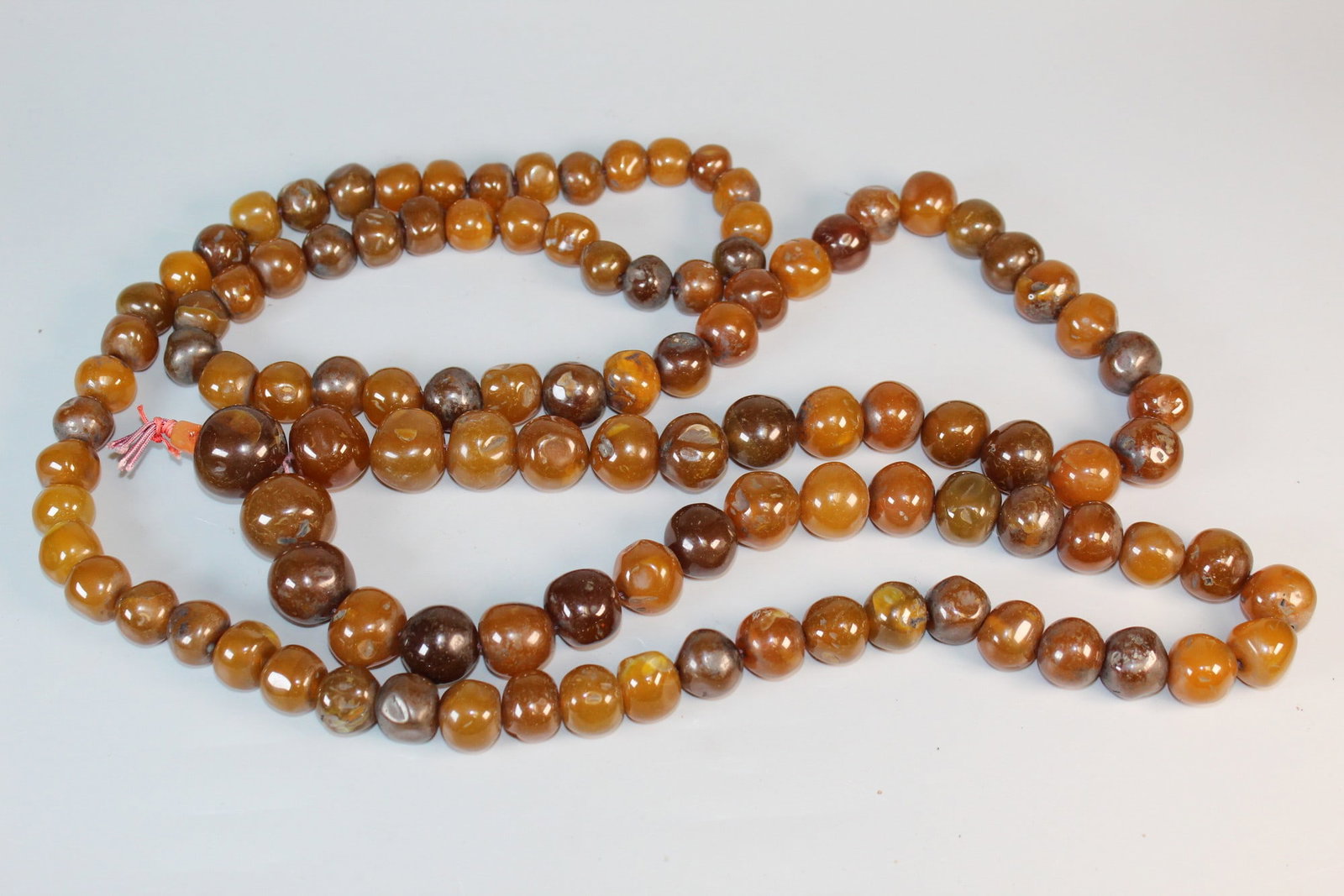 Large Agate Beads Prayer's Necklace (1 of 6)