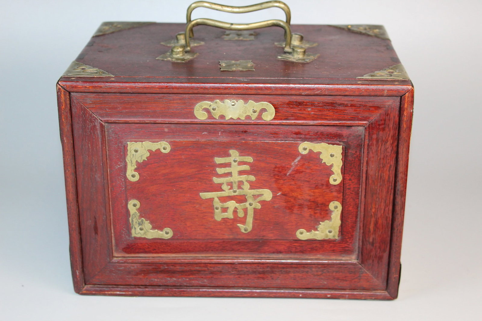 Chinese Mahjong Set in Wood Box (1 of 7)