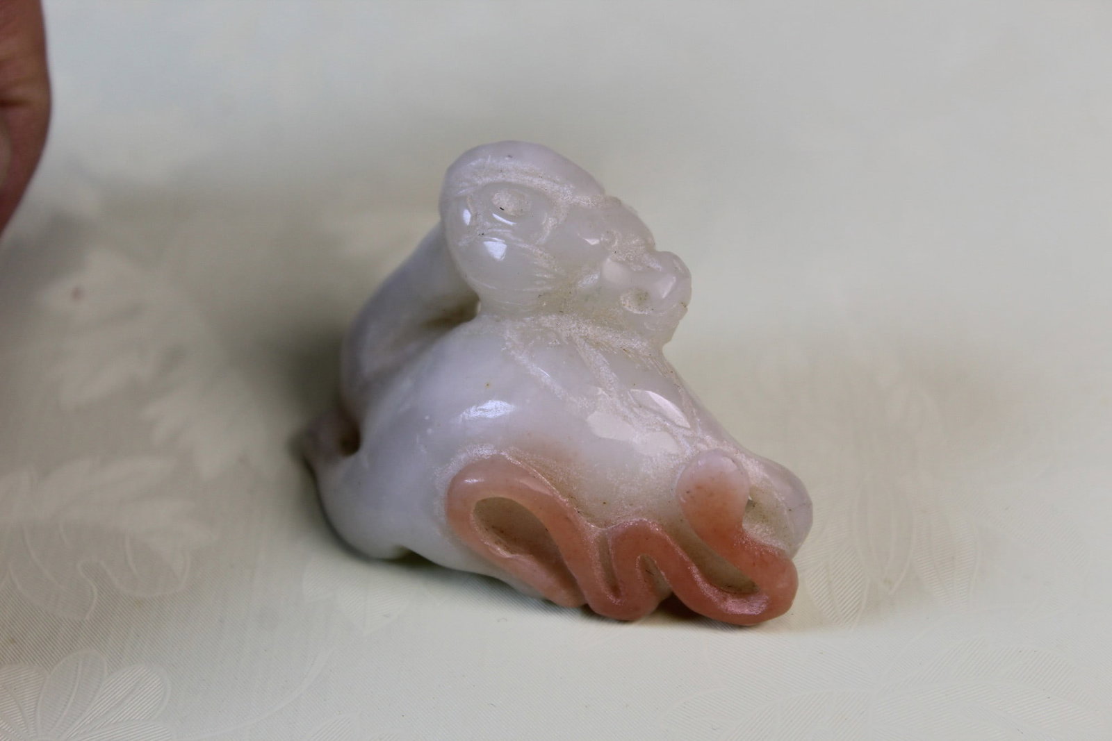 Chinese Carved Jade Animal Toggle (1 of 5)