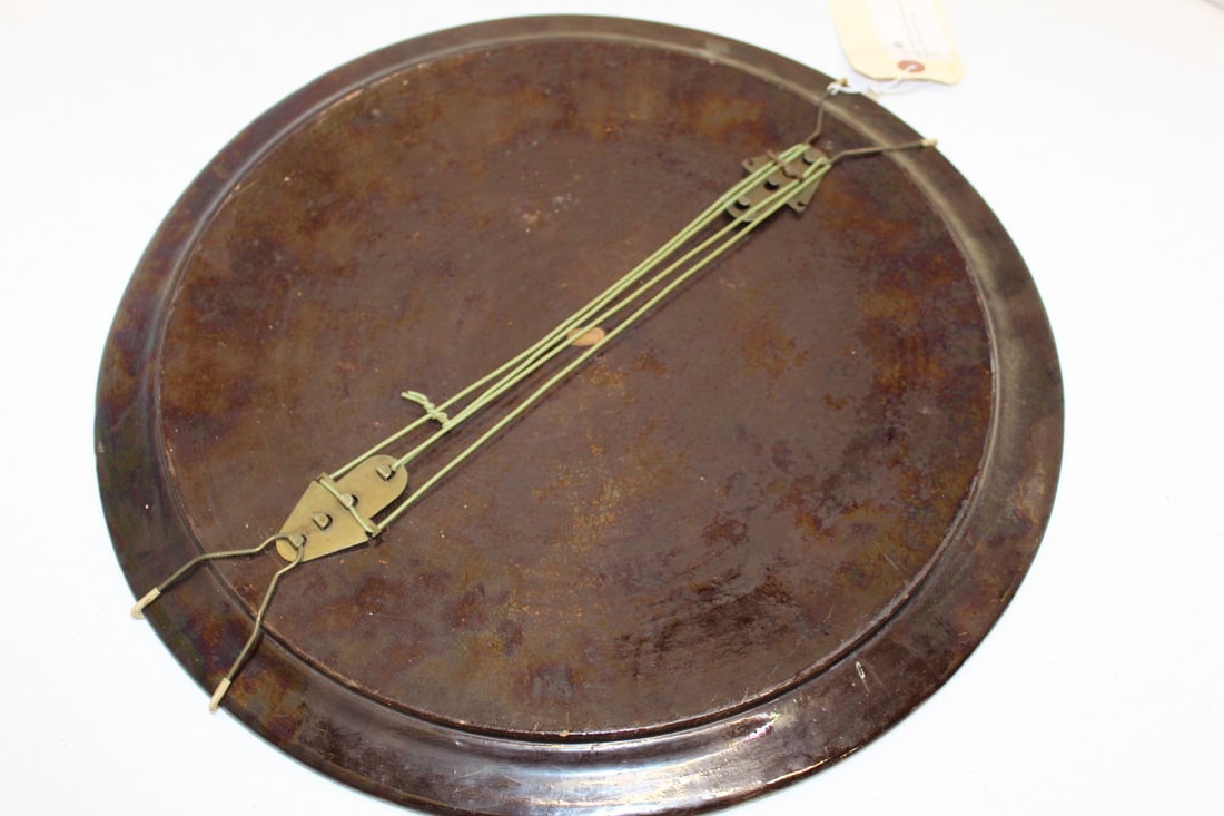 Large Polychrome Earthenware Charger. - 6