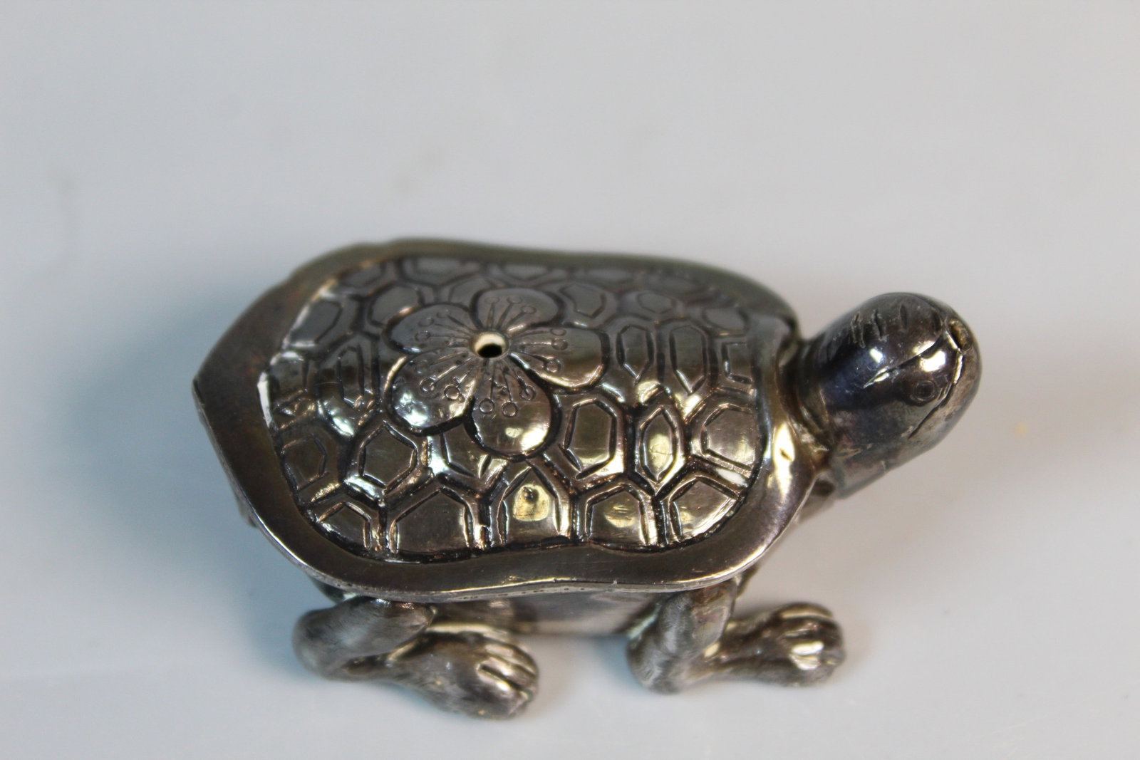 Japanese Silver Turtle Water Dropper (1 of 6)