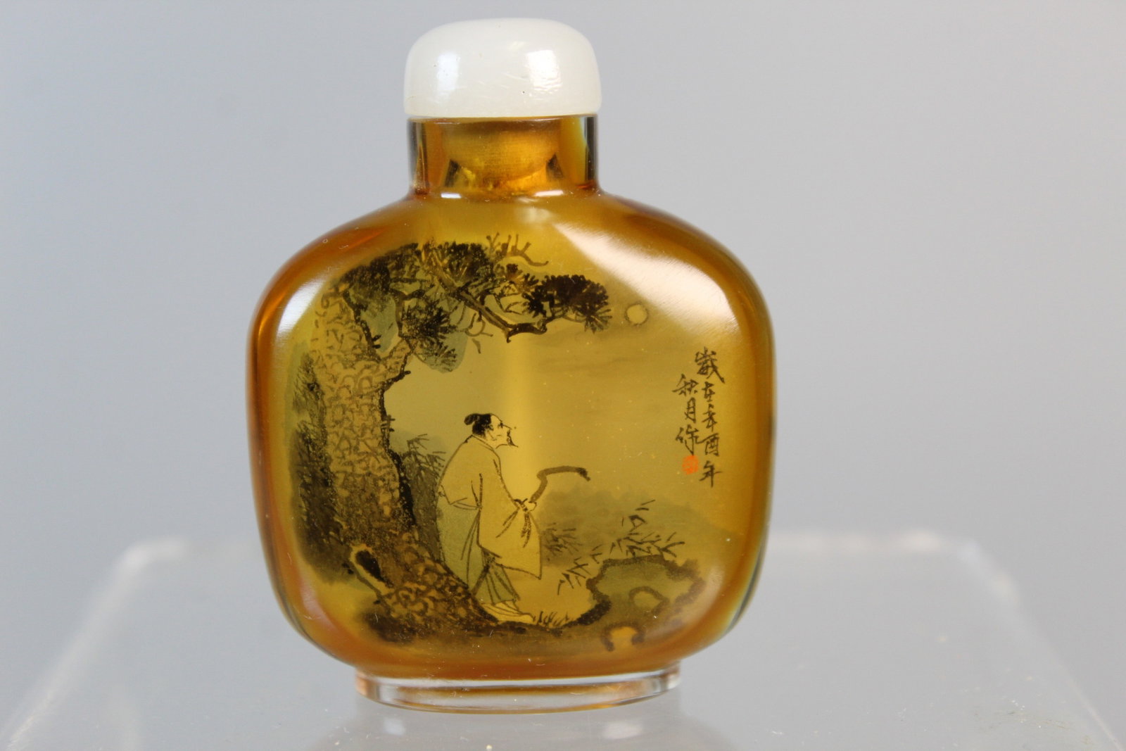 Chinese Inner Painting Glass Snuff Bottle (1 of 4)