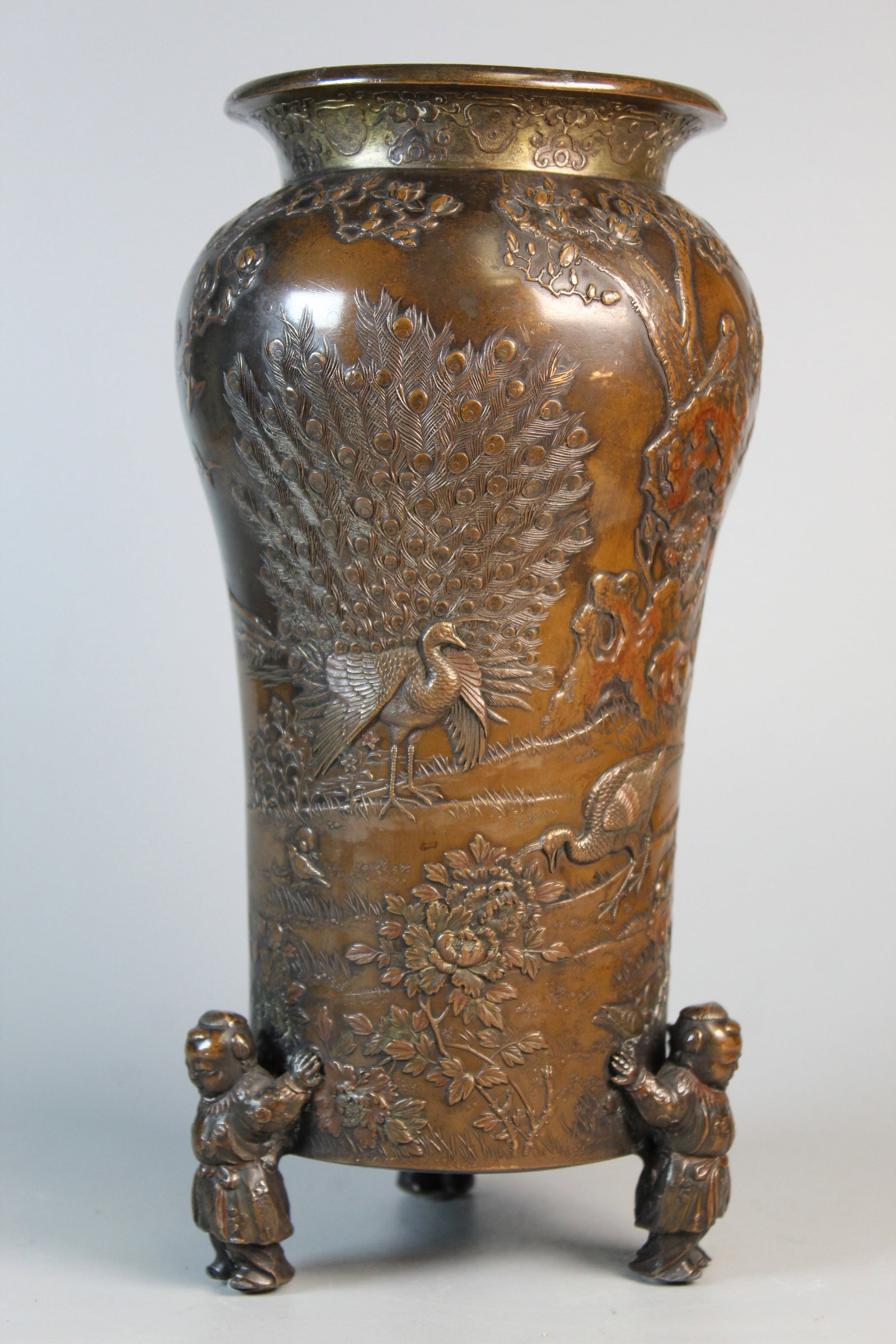 Japanese Bronze Vase (1 of 9)