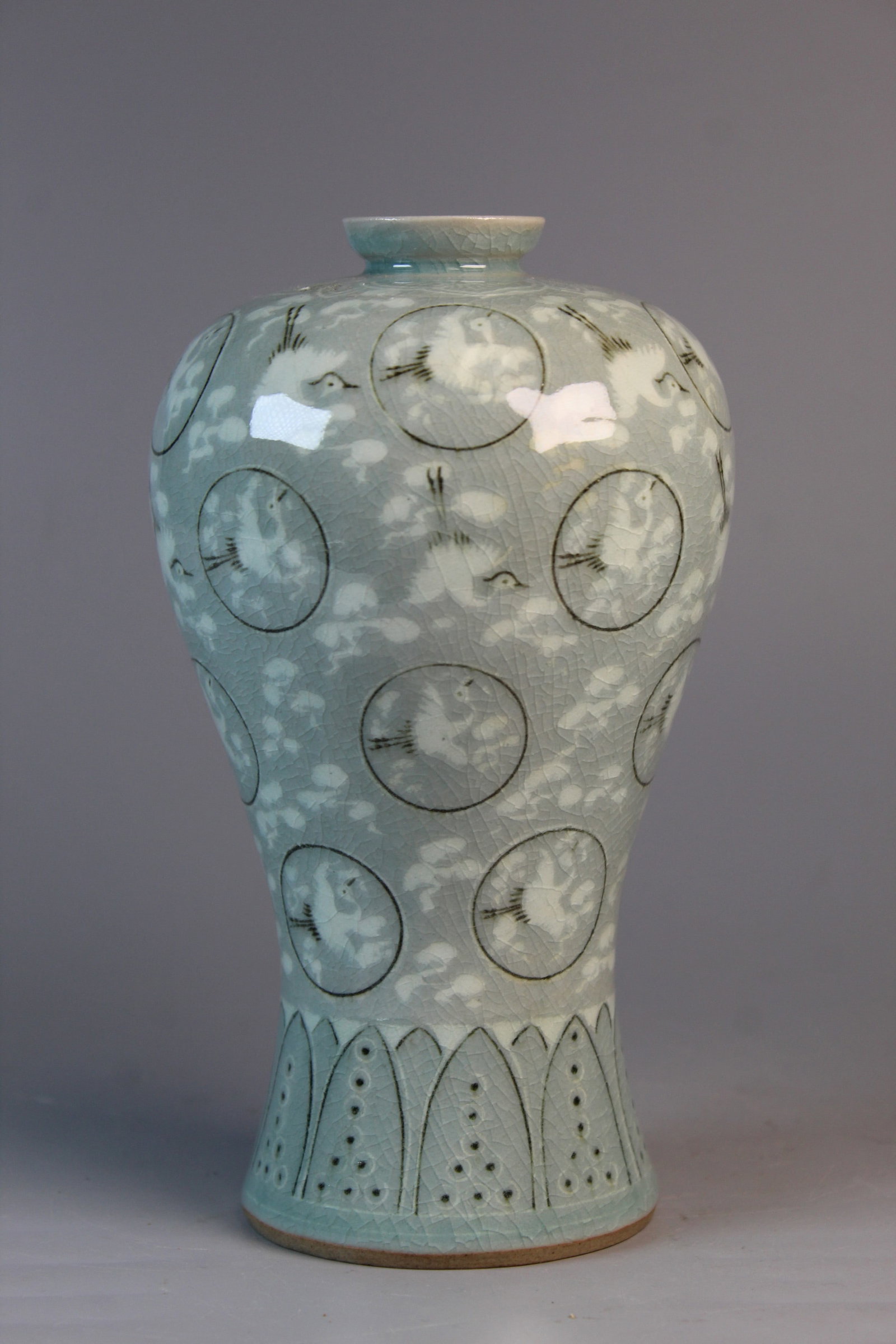 Korean Porcelain Meiping Vase (1 of 6)
