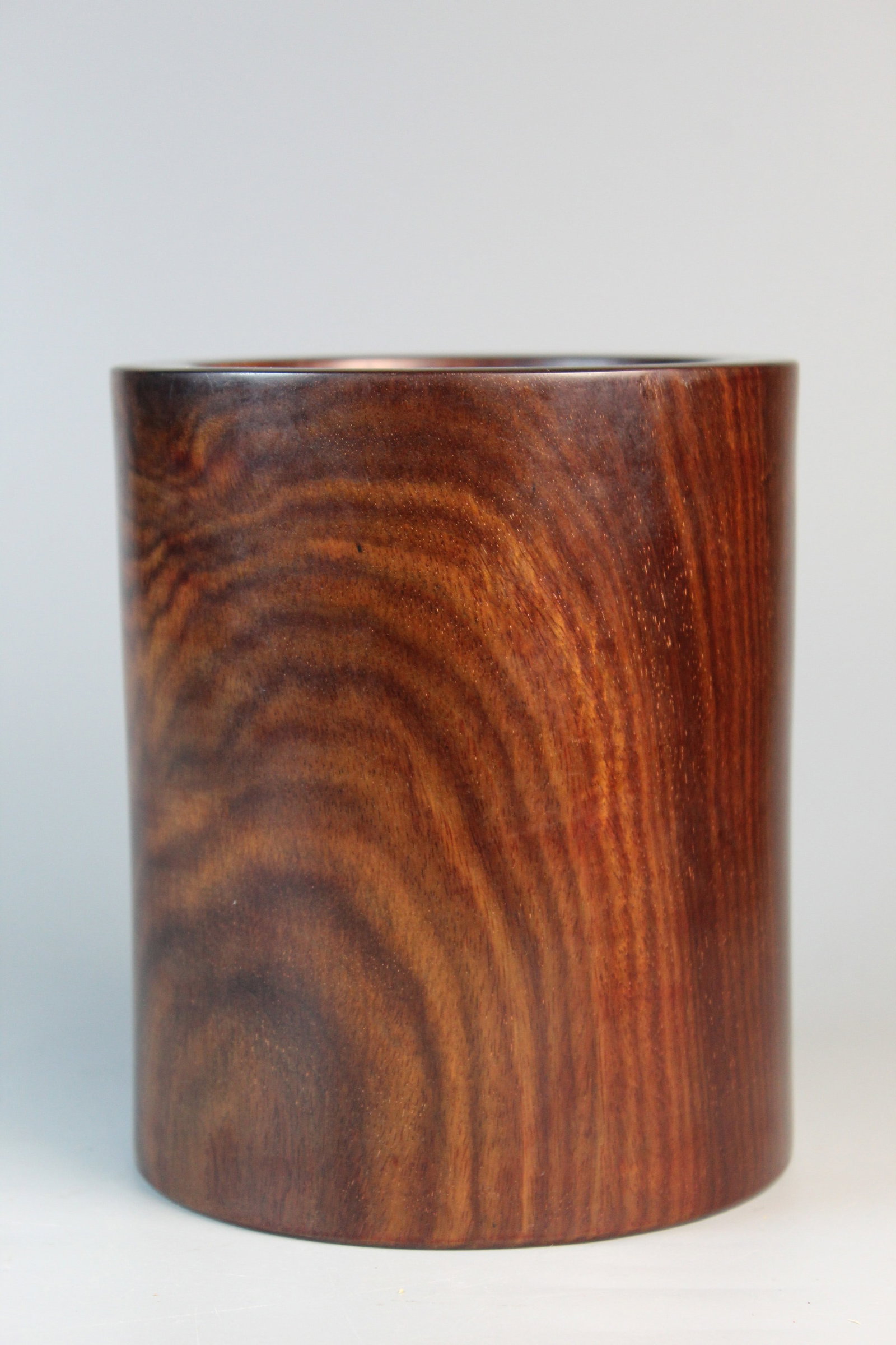 Chinese Wood Brush Pot (1 of 9)