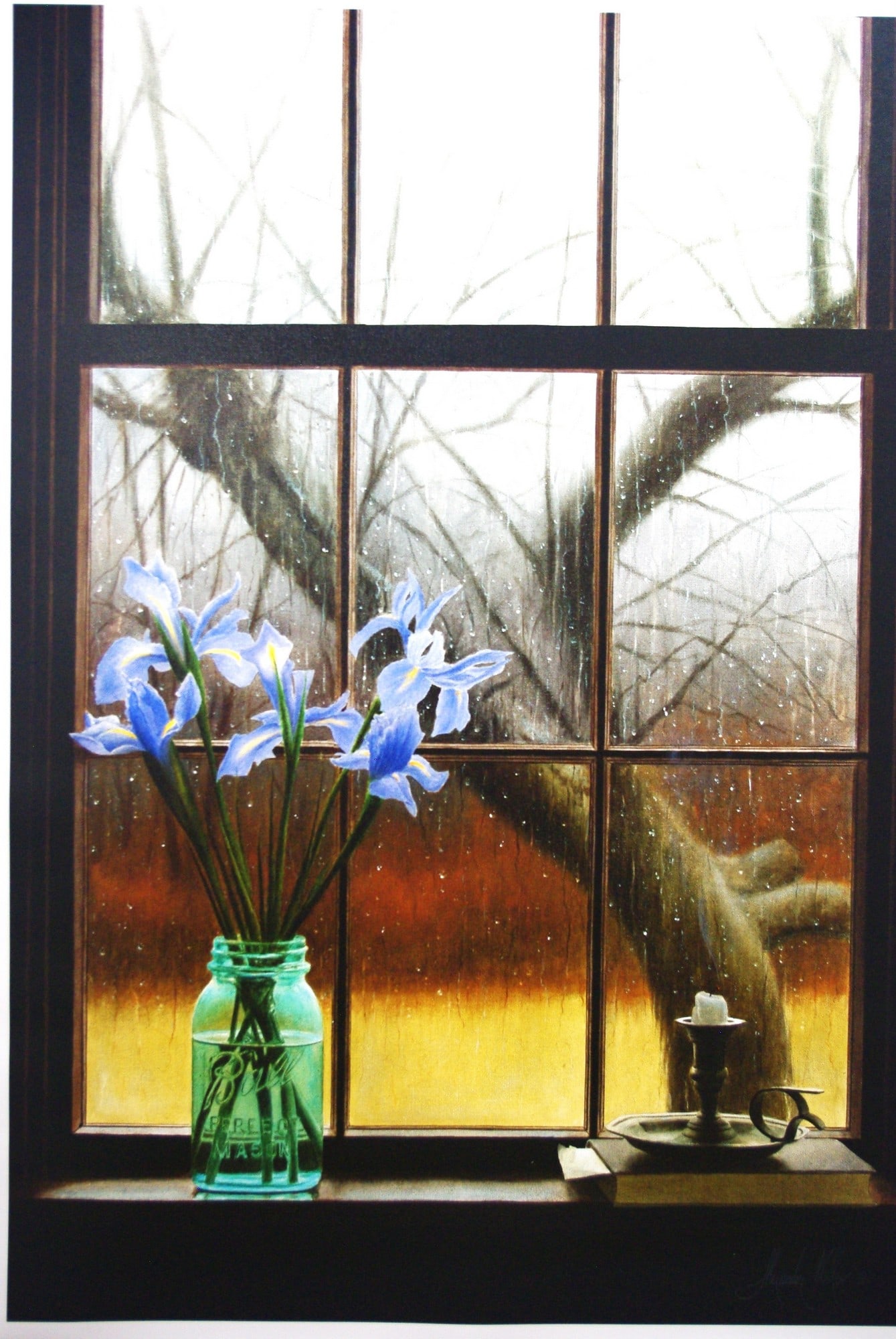 Alexander Volkov "April Thunder" signed limited edition enhanced giclee on canvas (1 of 5)