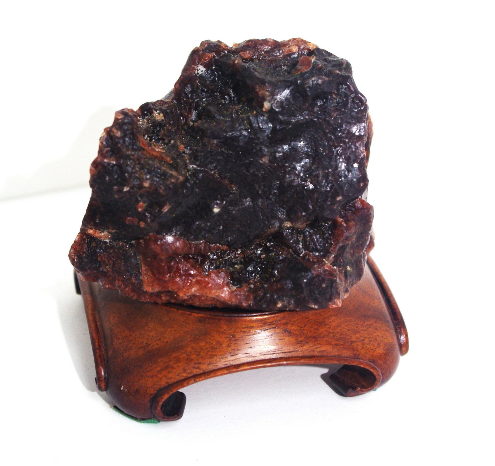 Painted Crystal Rough with Stand (1 of 4)