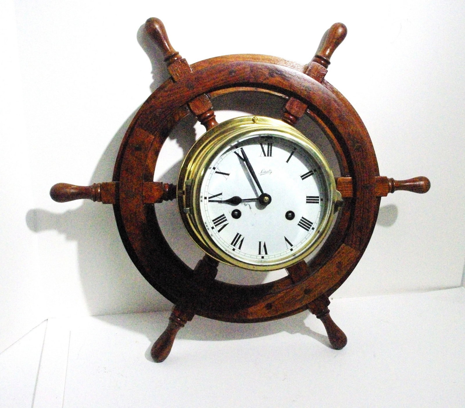 Schatz Ship's Bell Clock- No key (1 of 2)