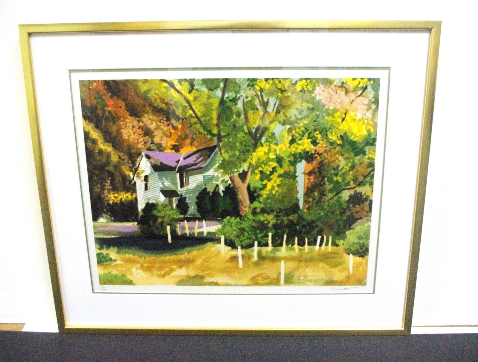 Tony Bennett "Wolf Trap" signed limited edition lithograph print (1 of 3)