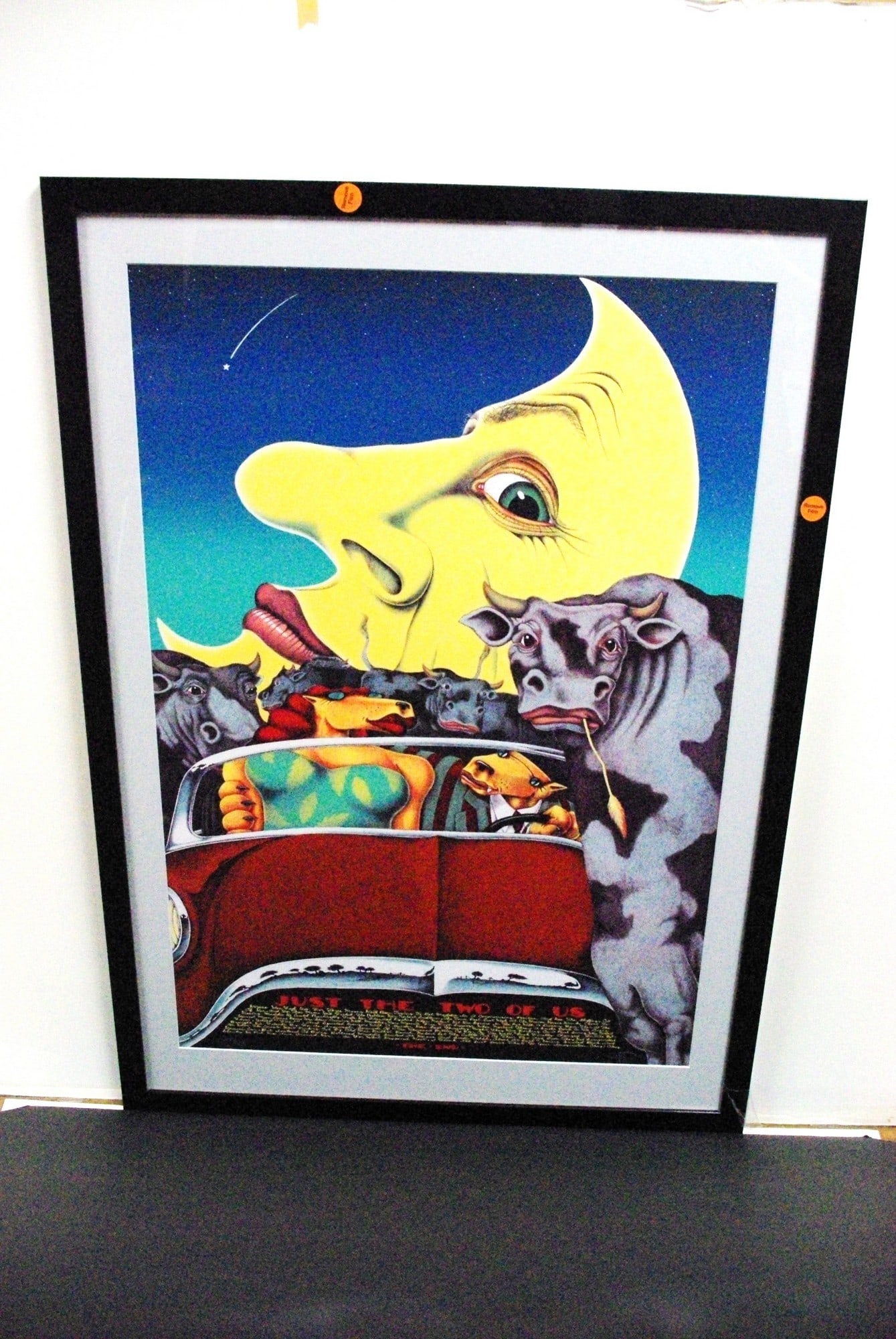 Markus Pierson "Just the Two of Us" signed limited edition lithograph print: Markus Pierson "Just the Two of Us" signed limited edition lithograph print. Framed size 41.5" x 29.5"
