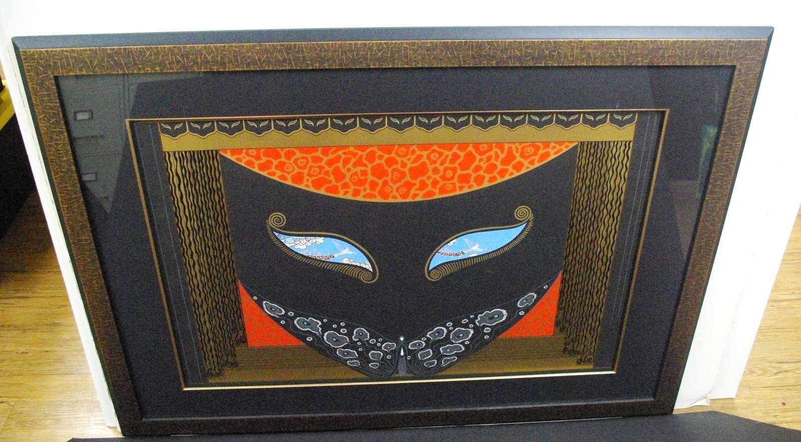Erte "Eyes of Love" signed limited edition serigraph (1 of 4)
