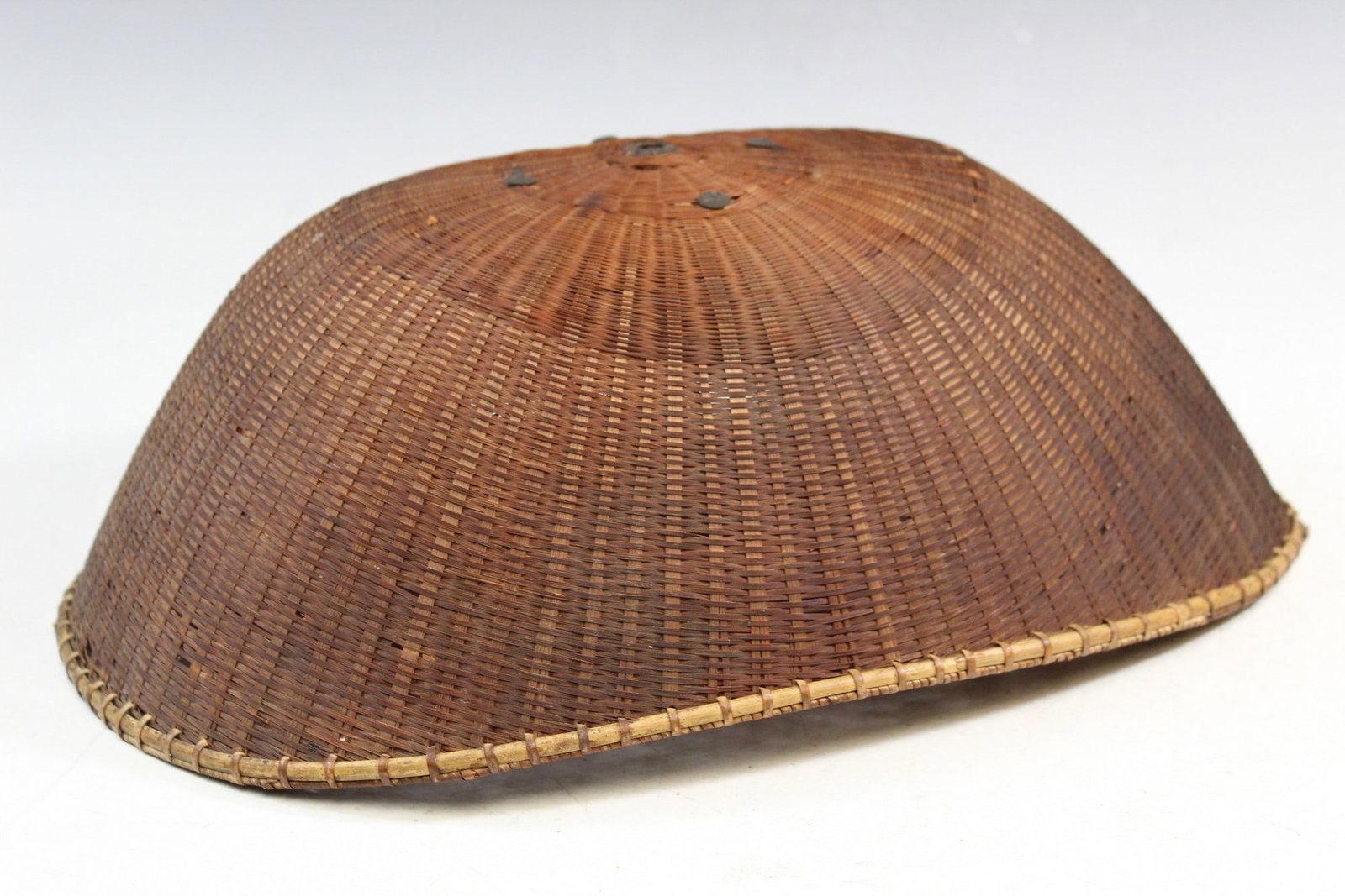 Japanese Antique Bamboo Hat (1 of 5)