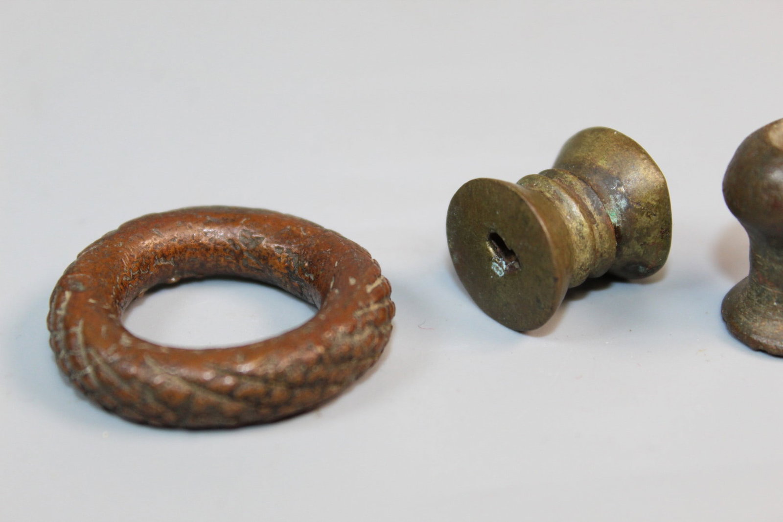 Three Bronze Beads - 2