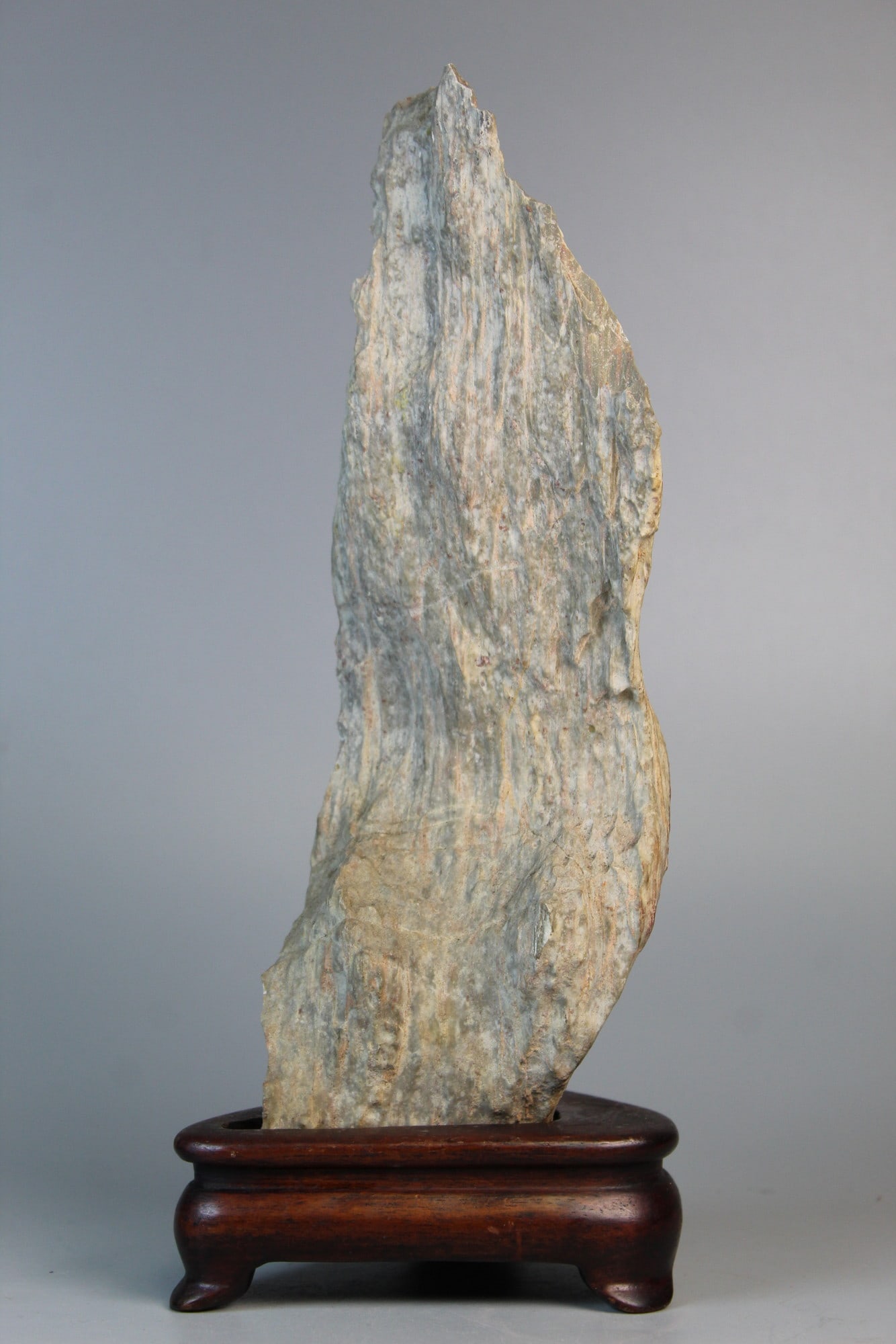Chinese Scholar's Rock on Wood Stand (1 of 6)