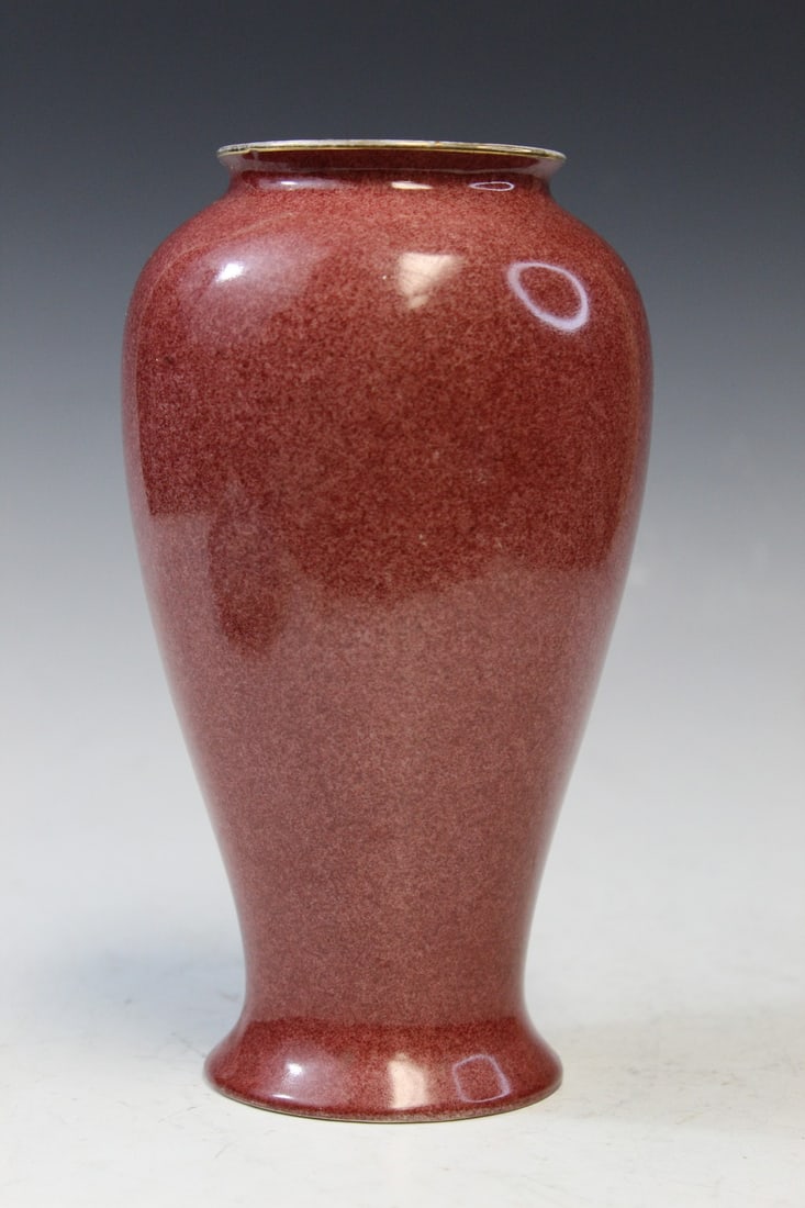 Noritake Peach Bloom Porcelain Vase (1 of 5)