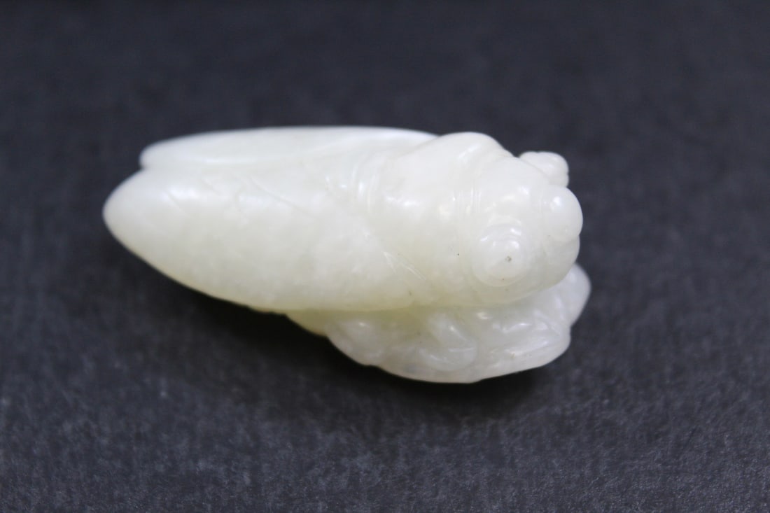 Chinese Jade Carving of Cicadas (1 of 4)