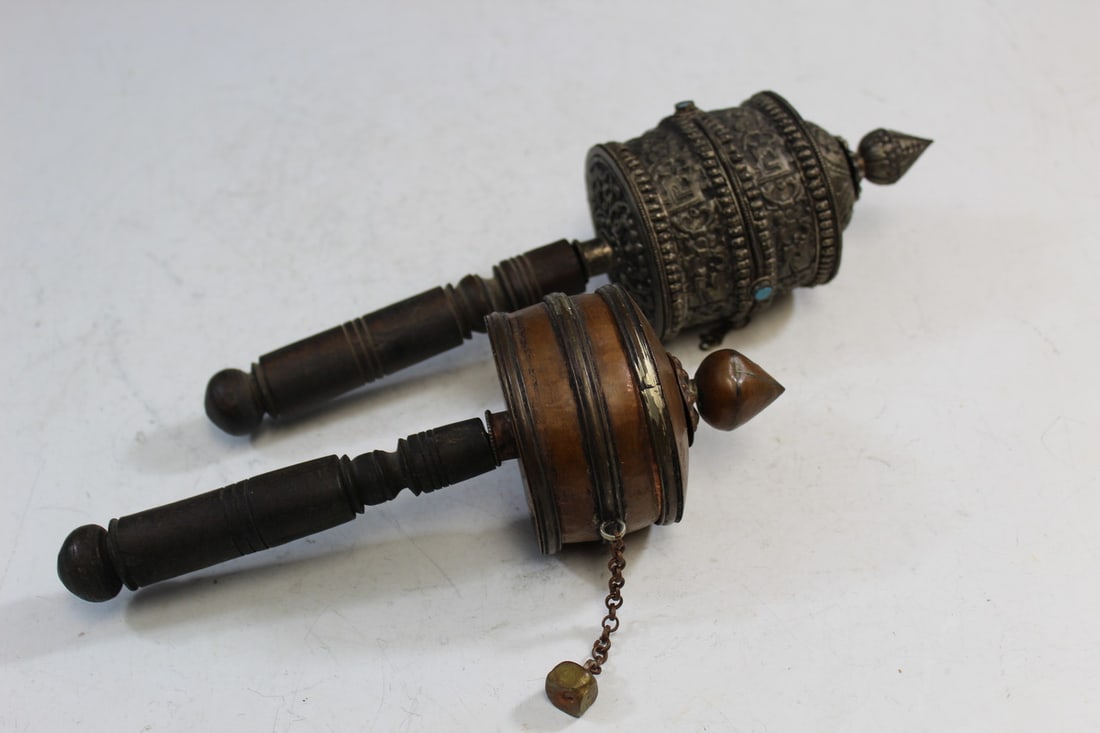 Two Tibetan Buddhist Wheels (1 of 7)