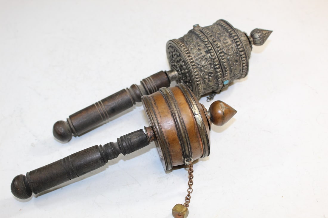 Two Tibetan Buddhist Wheels - 2