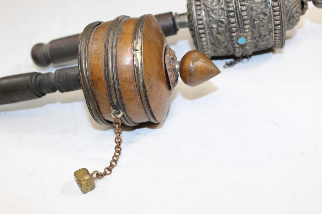 Two Tibetan Buddhist Wheels - 3