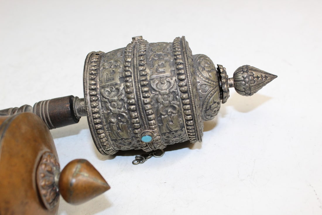 Two Tibetan Buddhist Wheels - 4