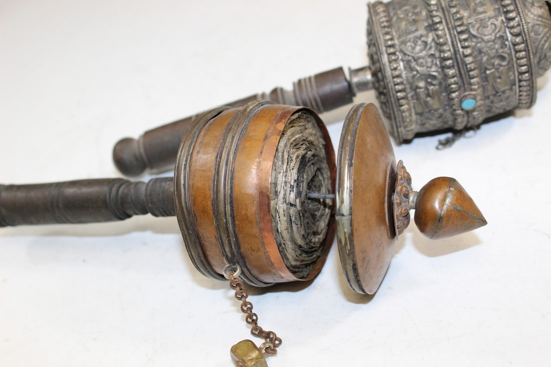 Two Tibetan Buddhist Wheels - 6