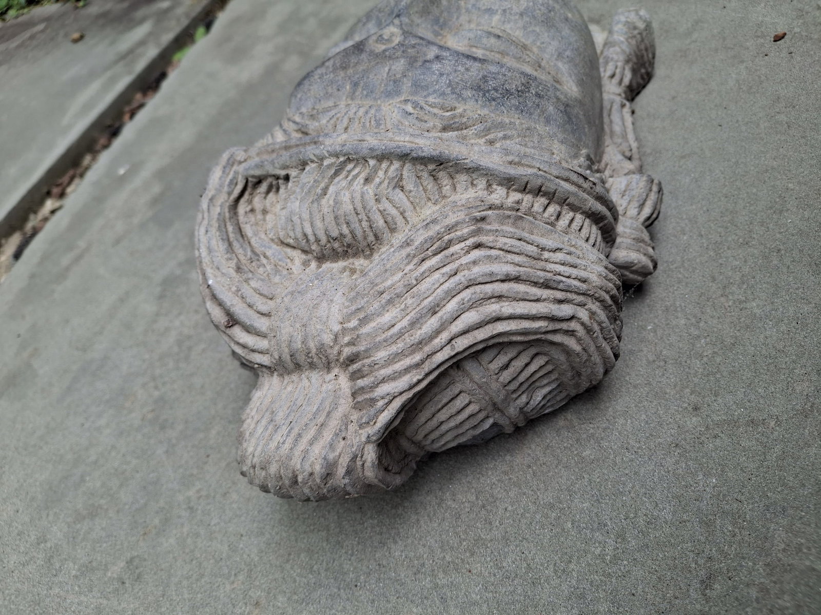 Indian Stone Buddha Head - 3