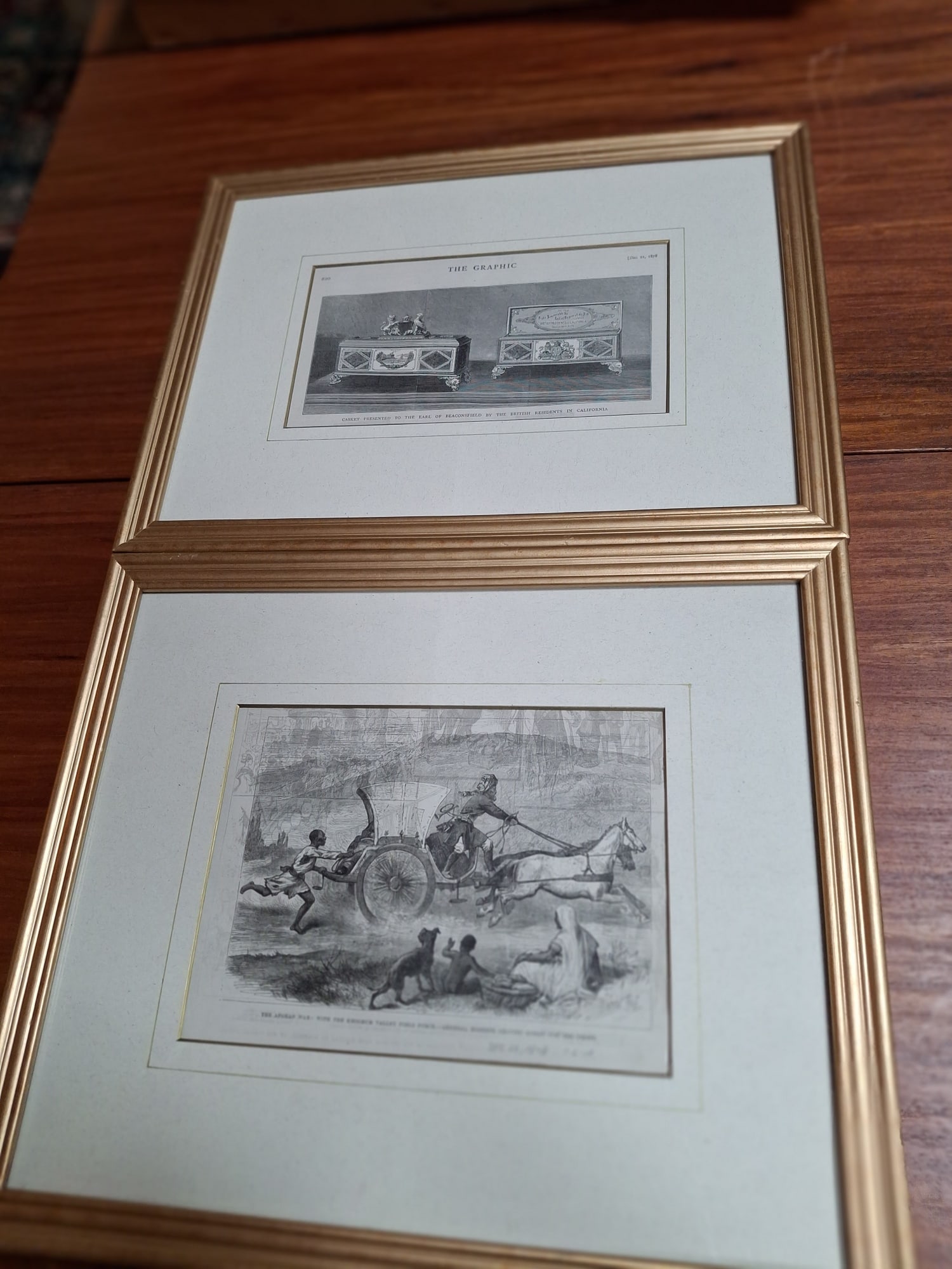 Two Framed Lithograph Prints (1 of 5)