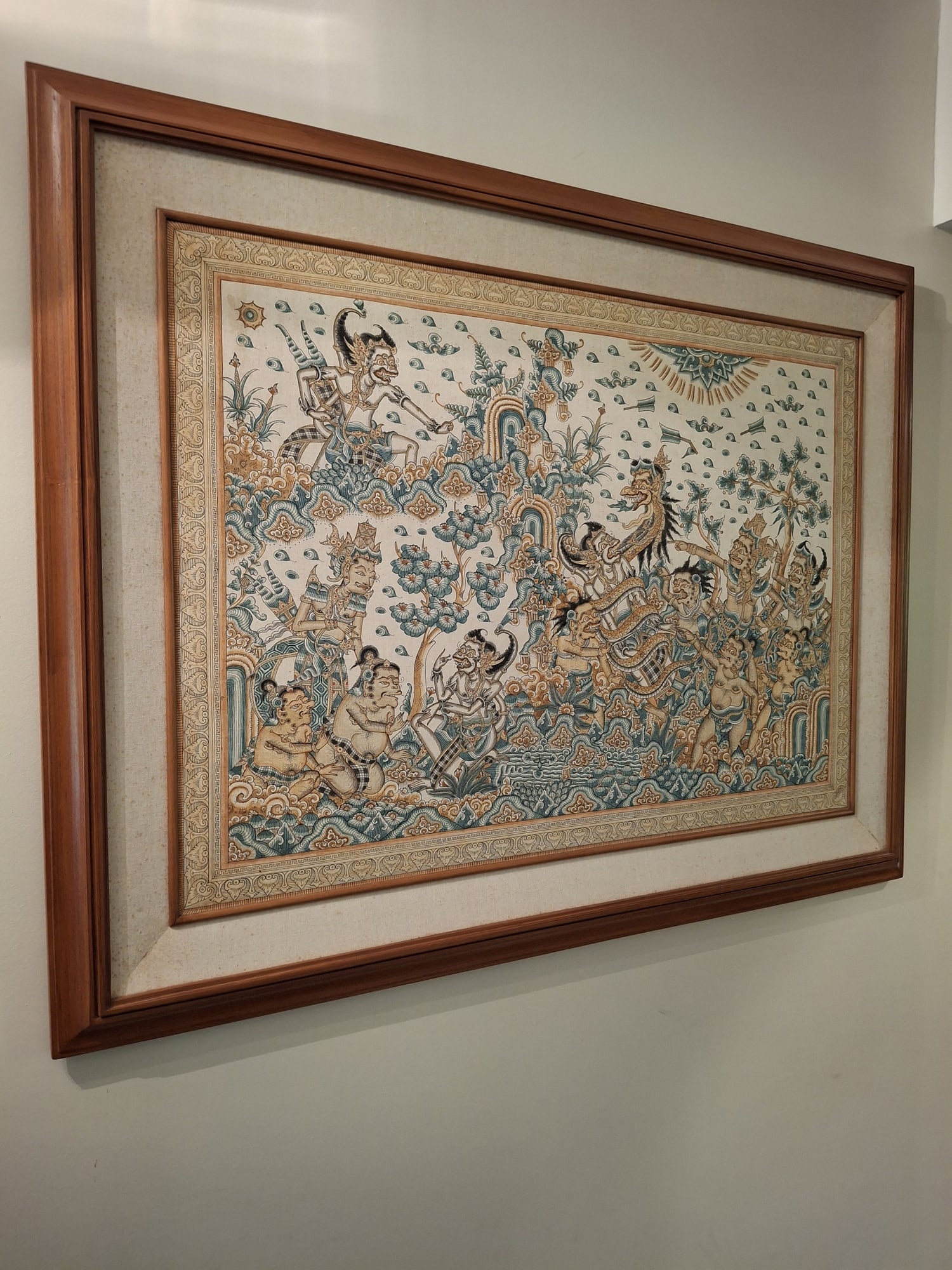 Indonesian Painting on Textile (1 of 6)