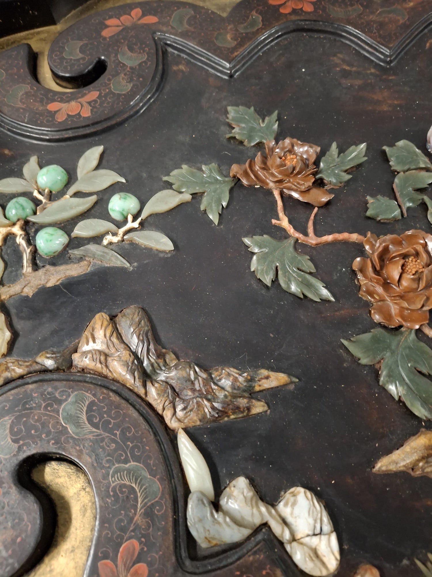 Chinese Lacquer Panel Coffee Table - 12