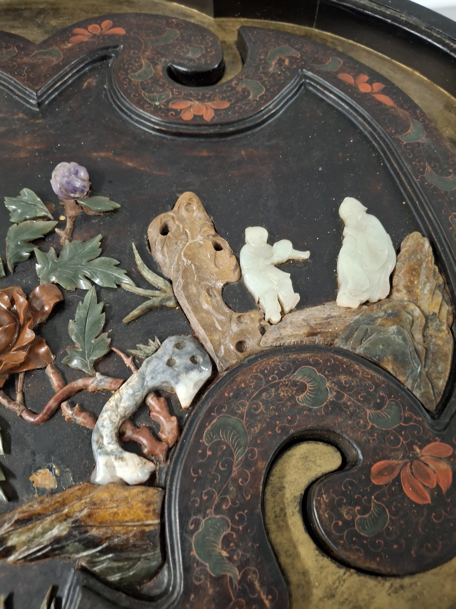 Chinese Lacquer Panel Coffee Table - 14