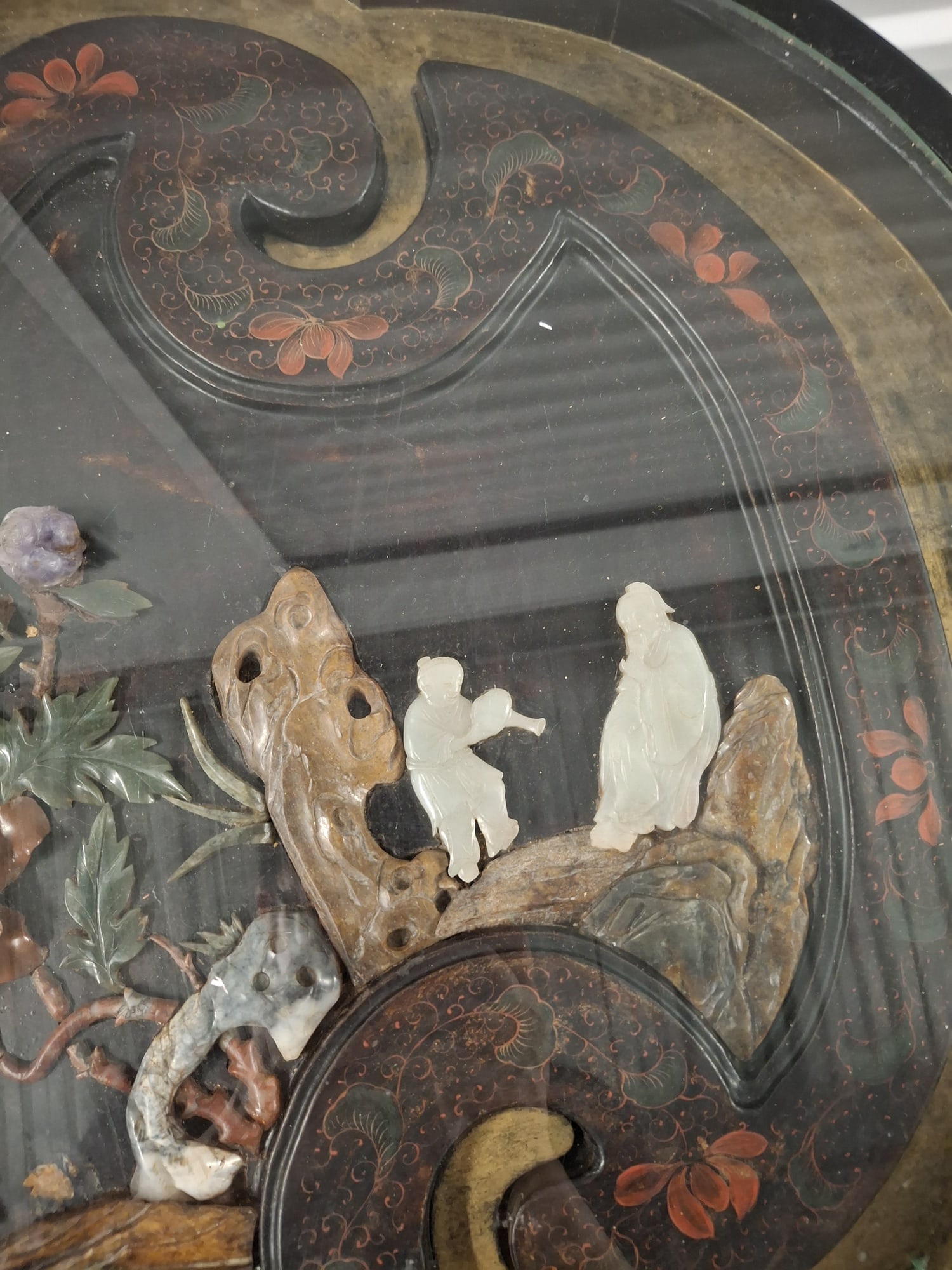 Chinese Lacquer Panel Coffee Table - 7