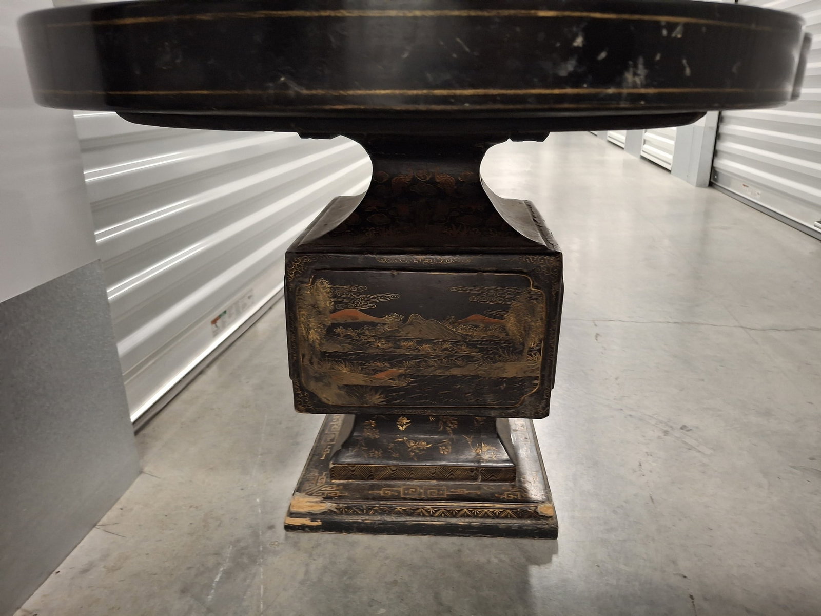Chinese Lacquer Panel Coffee Table - 9