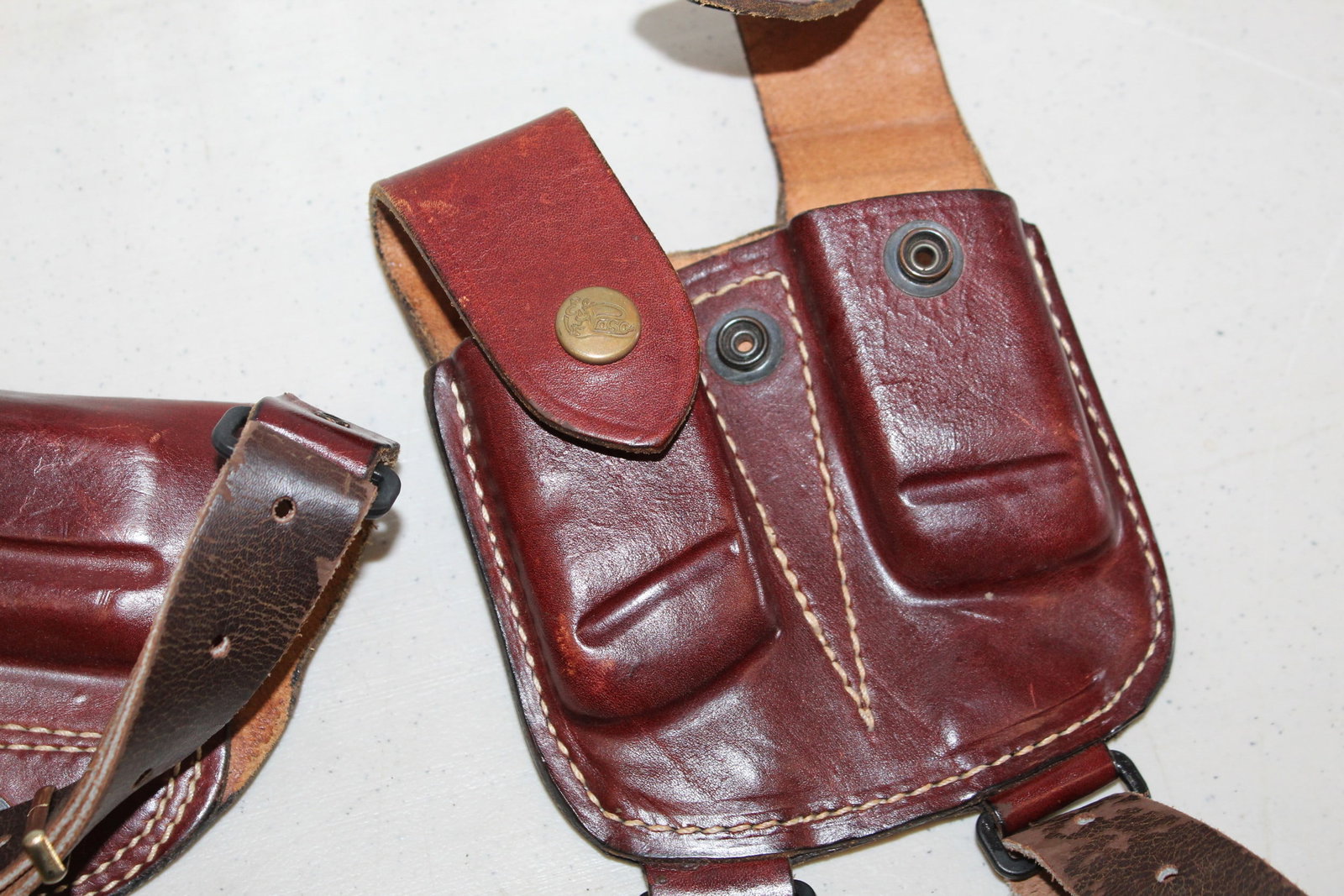 Leather Shoulder Holster - 3