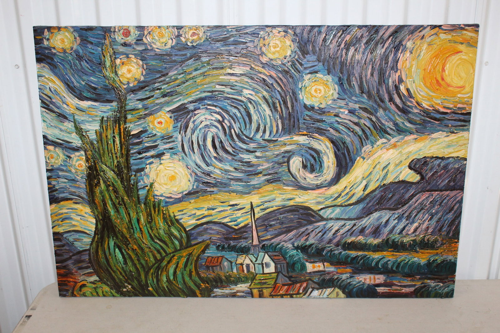 Oil on Canvas, Vincent Van Gogh Style. (1 of 7)