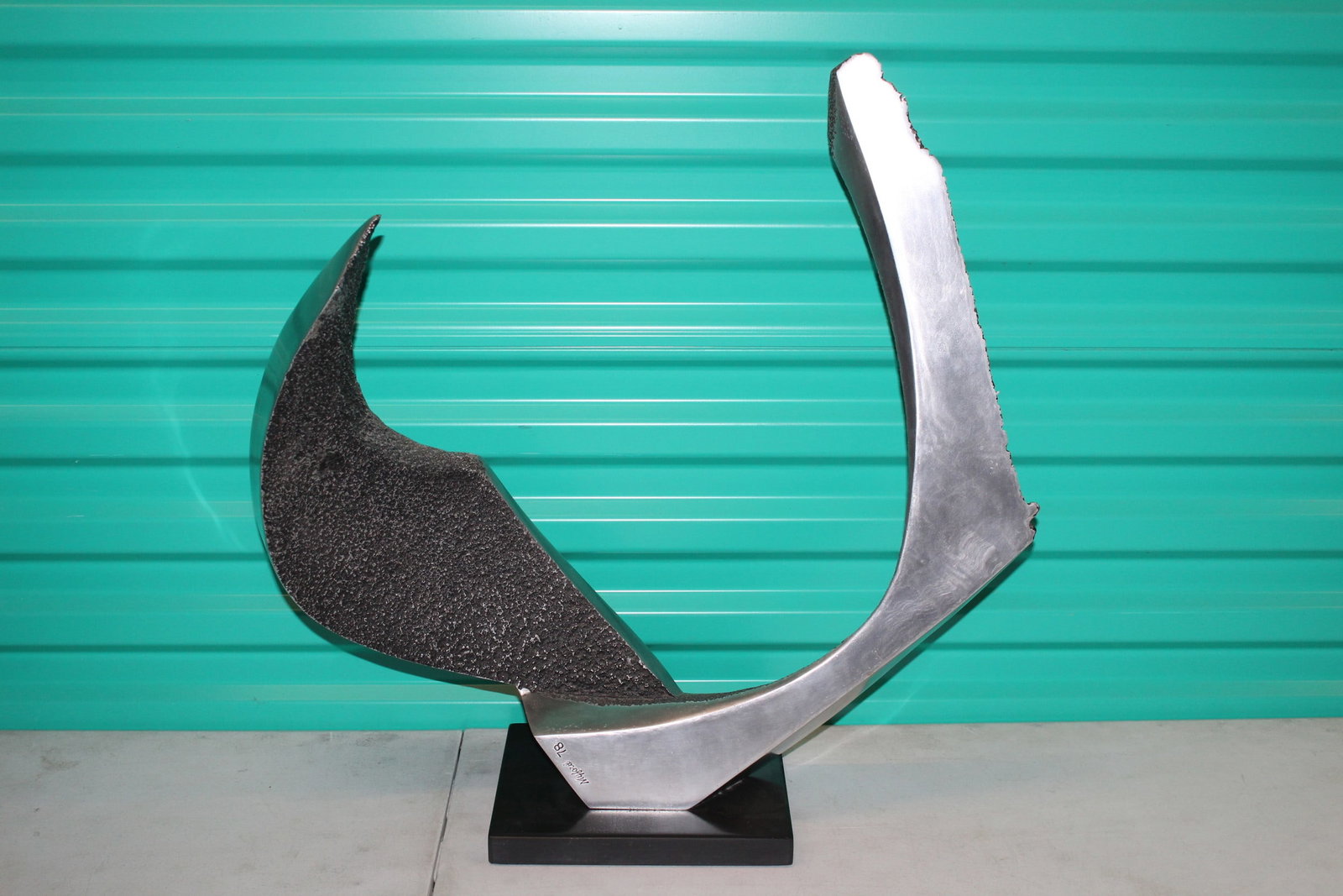 James Myford (American, 1940-2014) Metal Sculpture: James Myford (American, 1940-2014) Metal Sculpture. H 24".