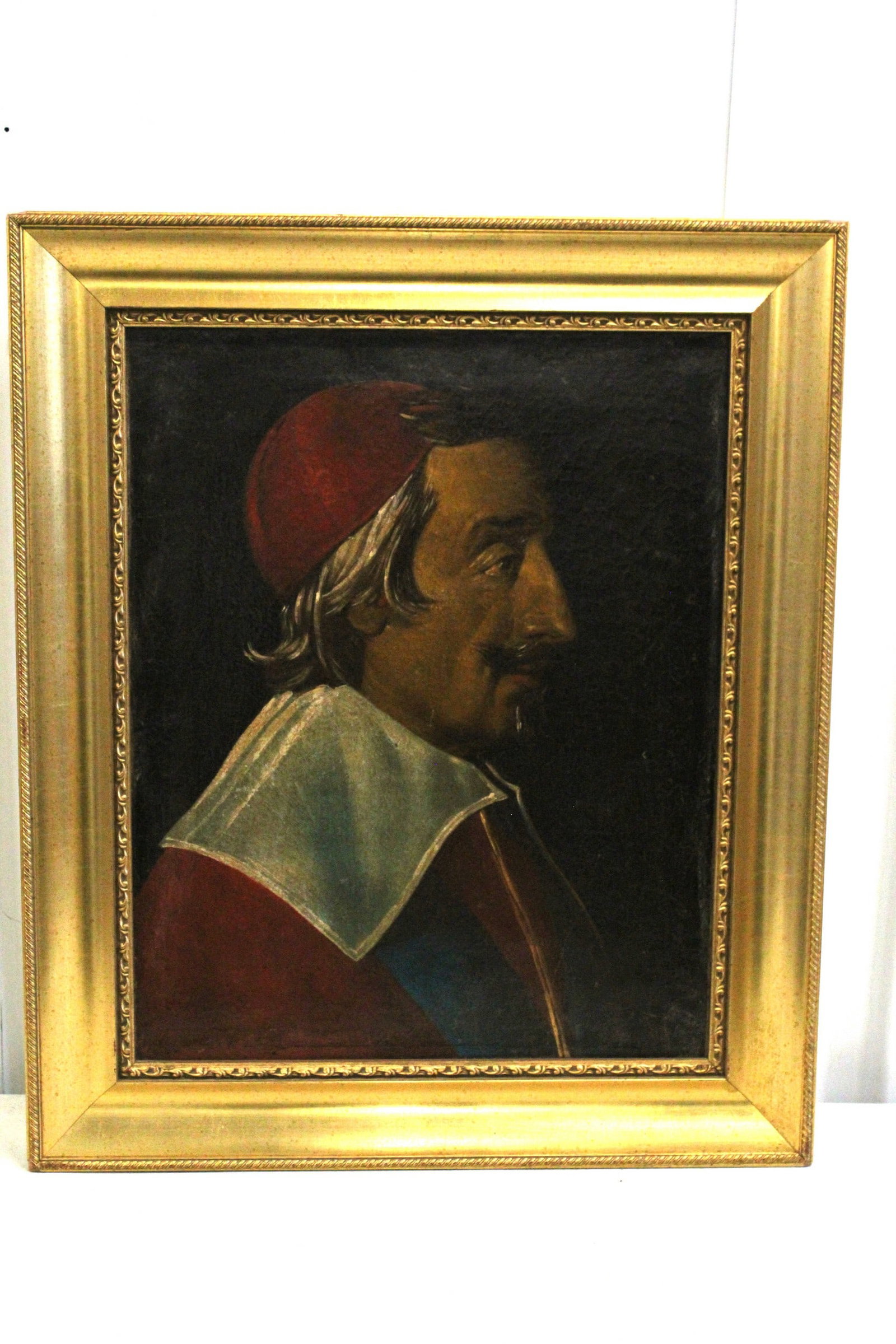 Cardinal Richelieu, Oil on Canvas. (1 of 7)