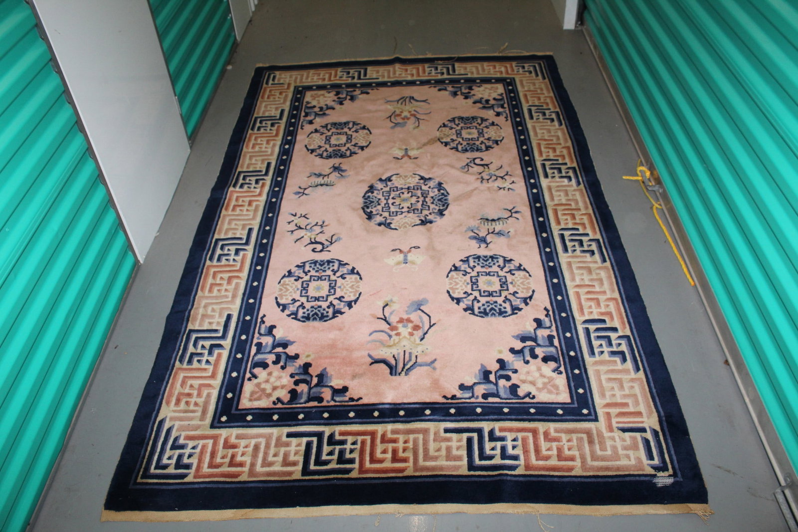 A Chinese Rug: A Chinese Rug. 51x82".