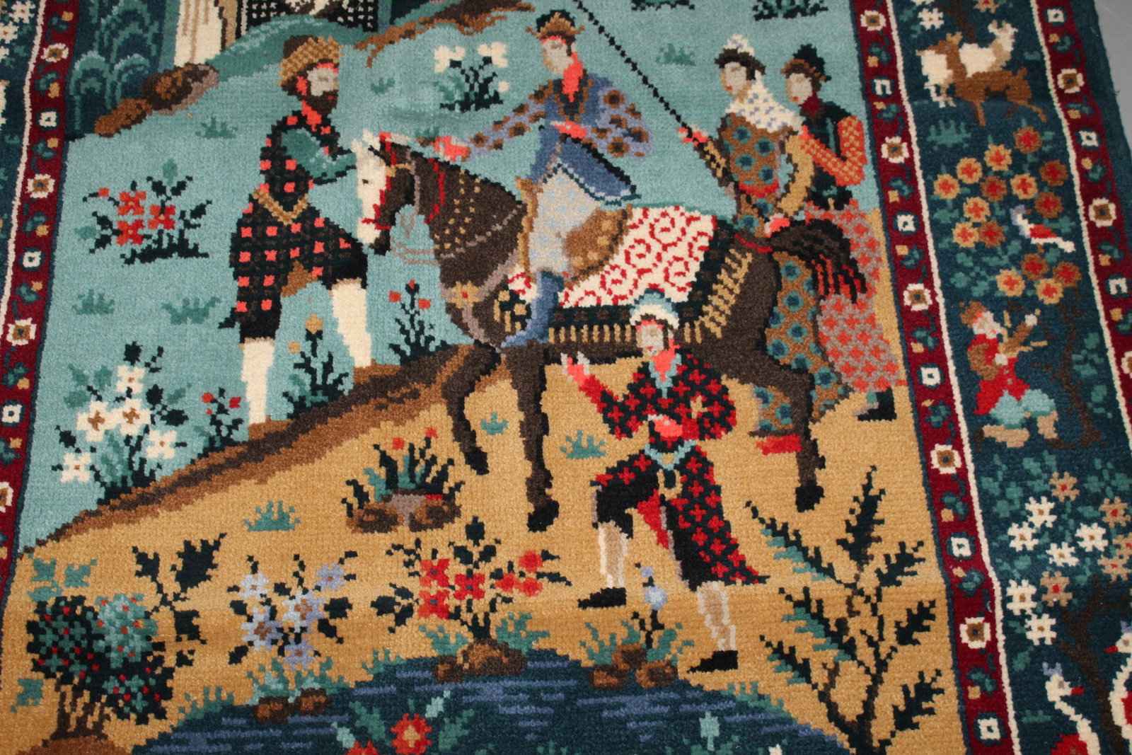 A Persian Wool Rug - 3