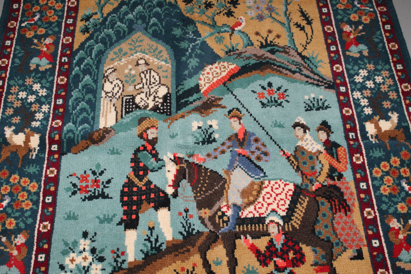 A Persian Wool Rug - 4