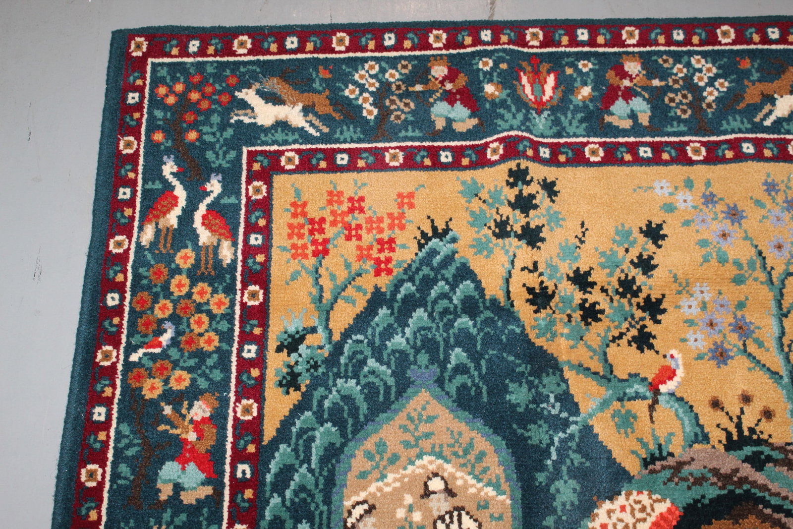 A Persian Wool Rug - 5