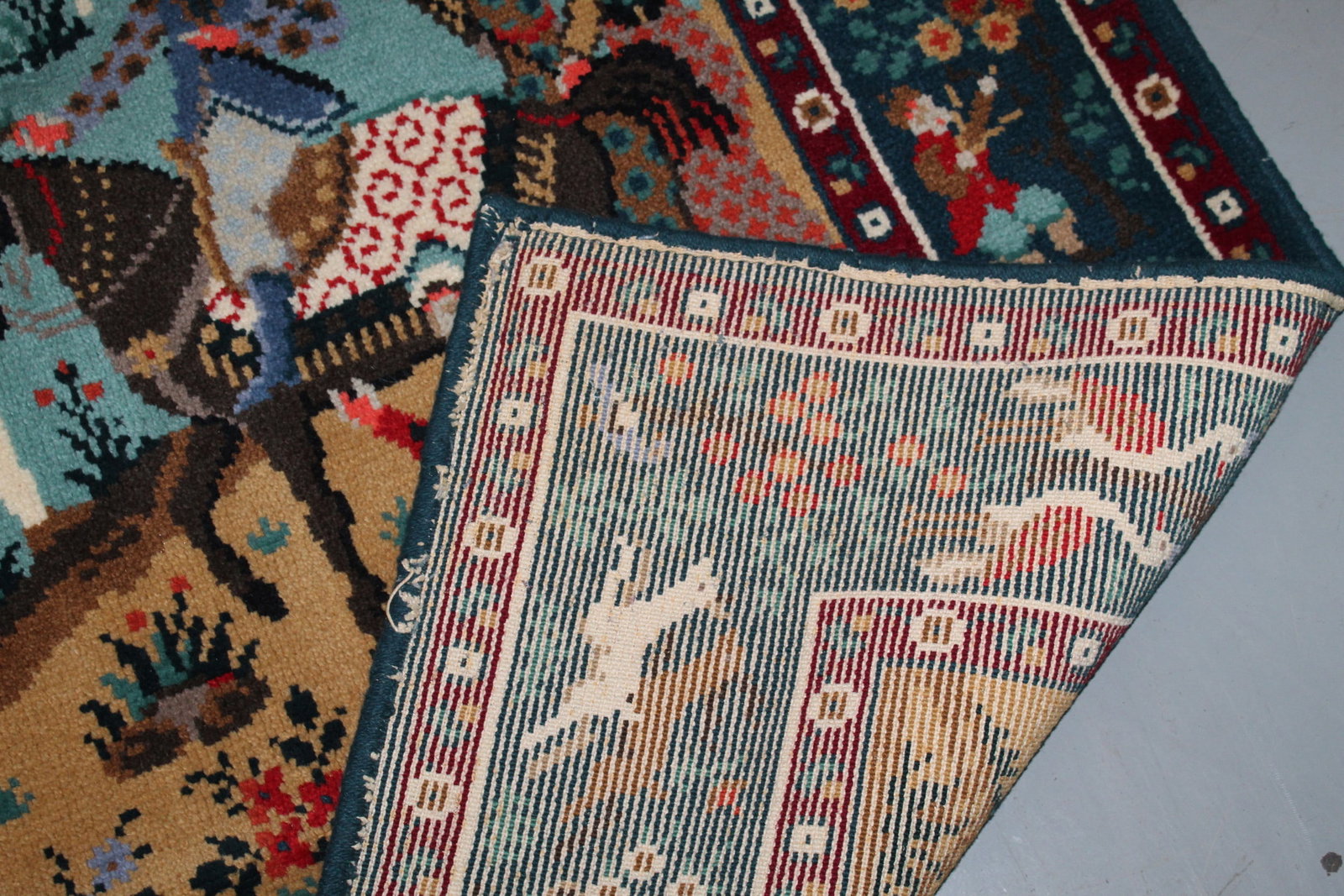 A Persian Wool Rug - 6
