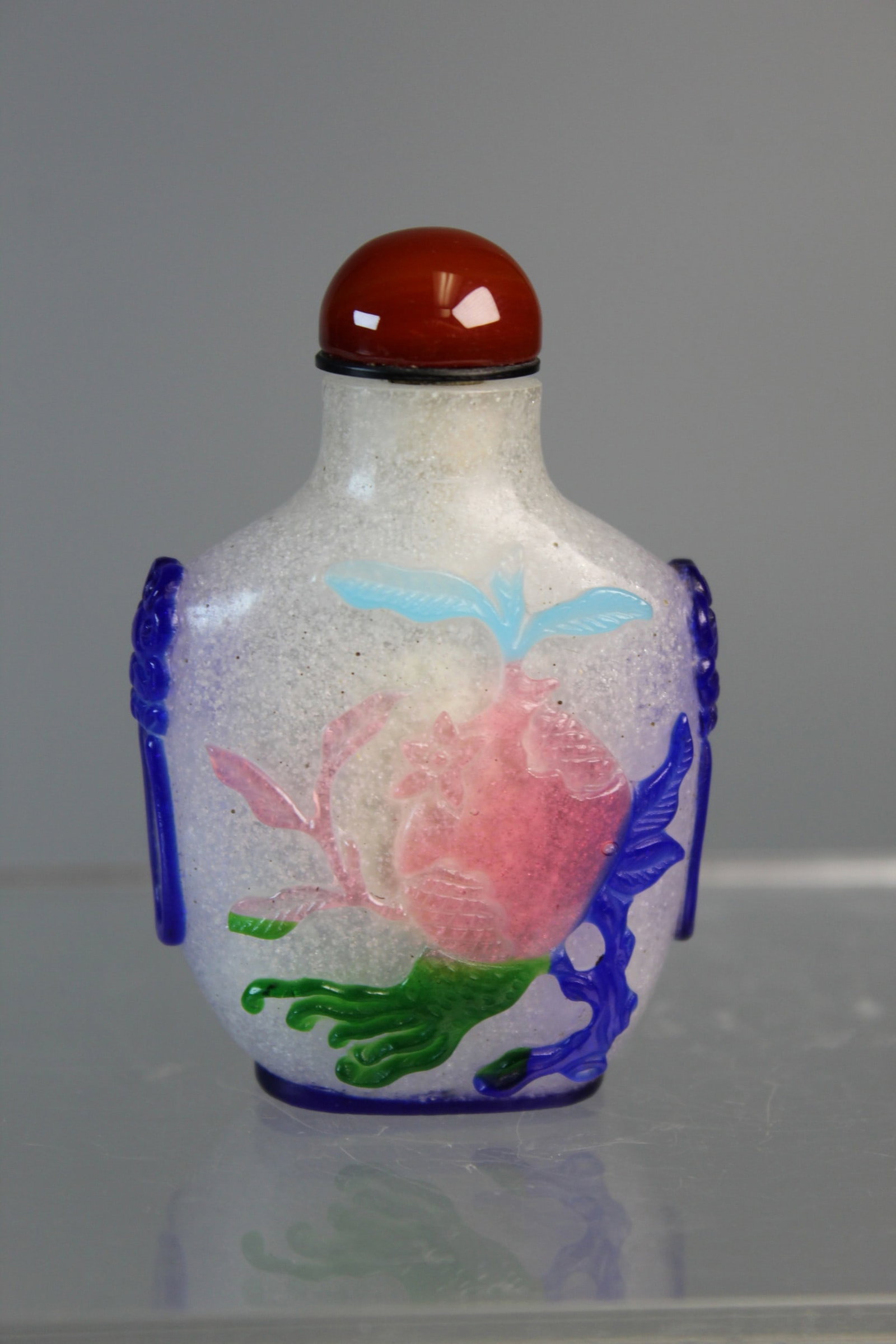 Chinese Multi-color Glass Snuff Bottle (1 of 5)