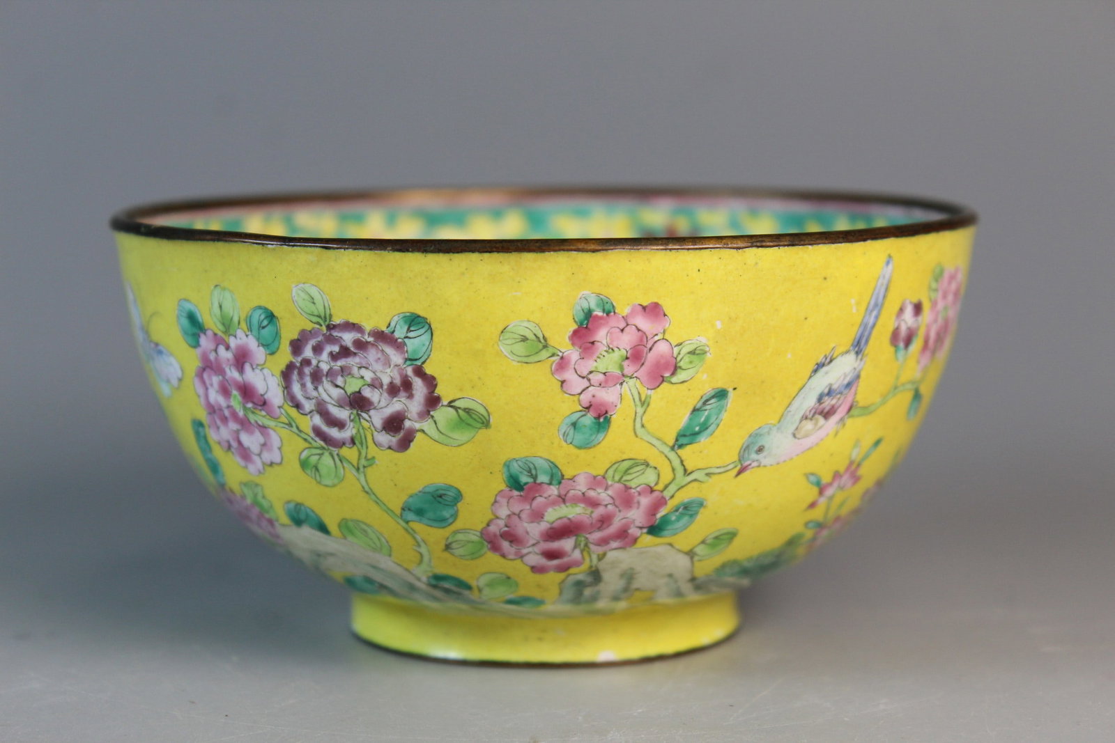 Chinese Enameled Bowl (1 of 8)