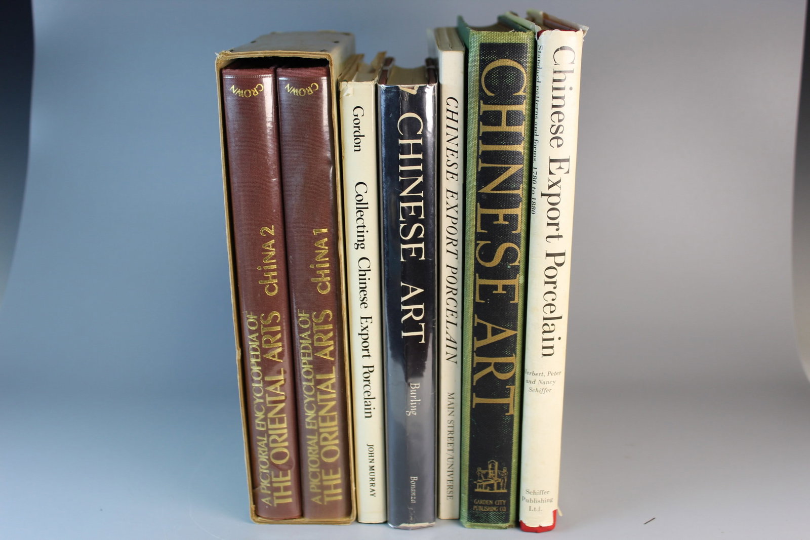 A Group of Chinese Art Books: A Group of Chinese Art Books.